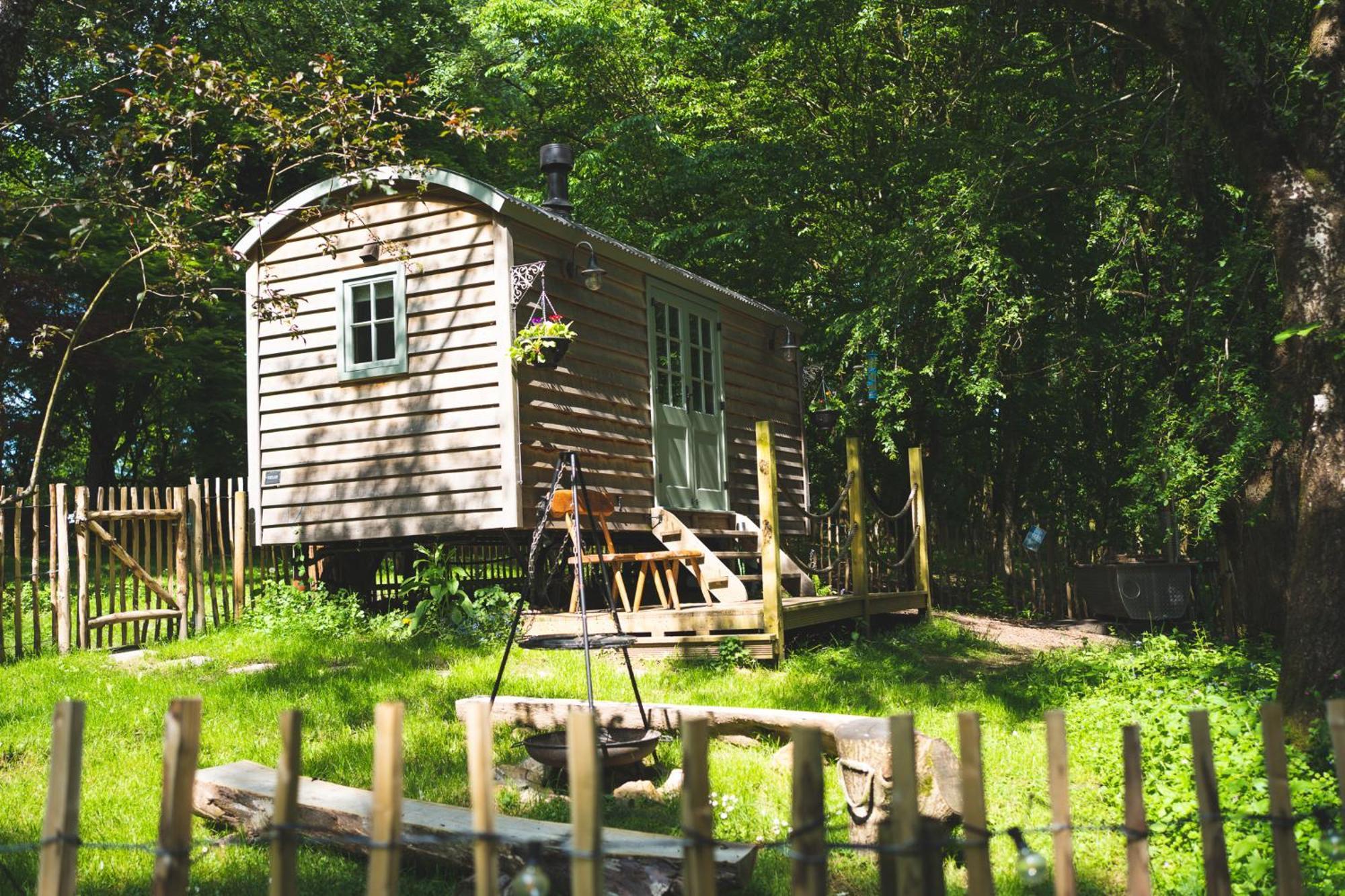 Somerset Shepherds Huts Winsham المظهر الخارجي الصورة