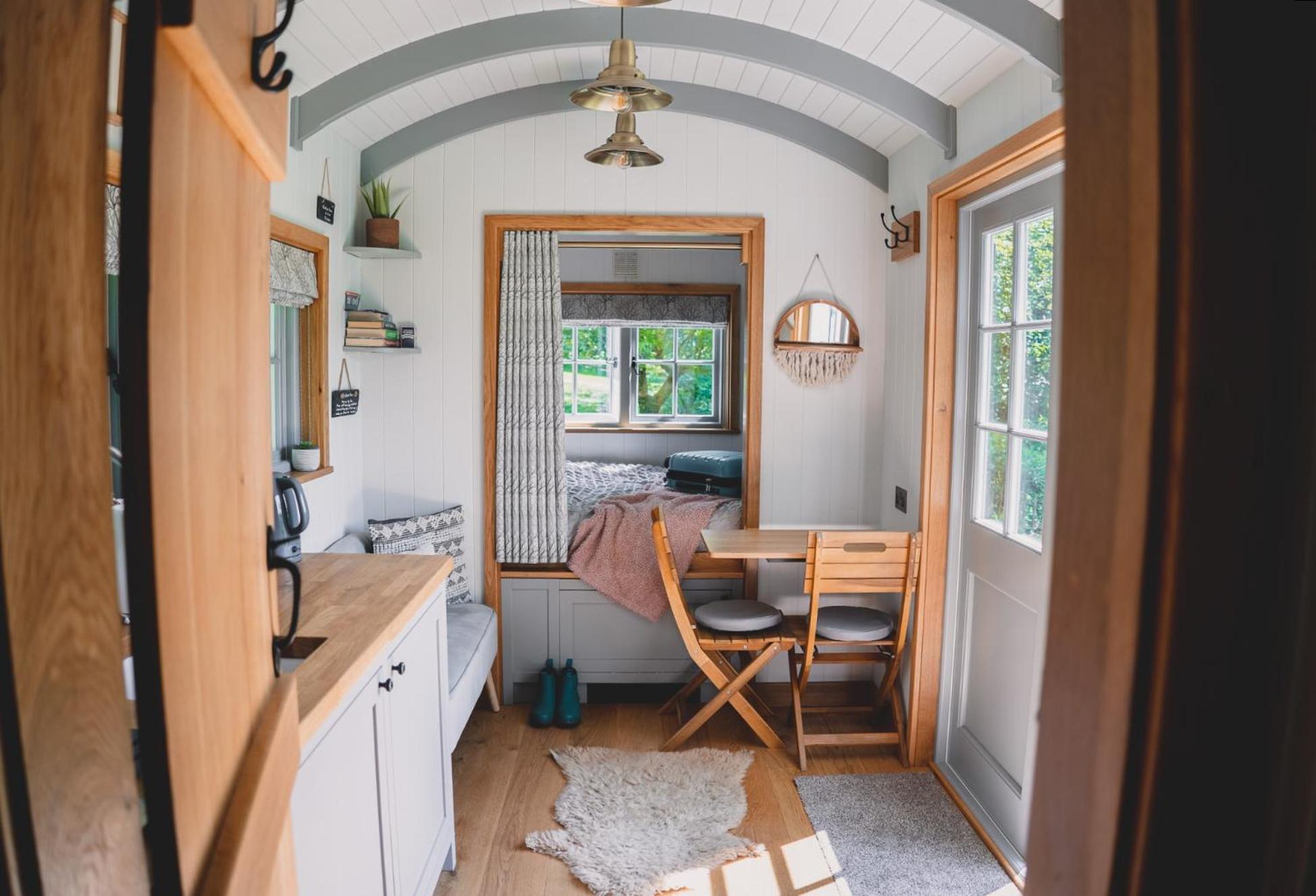 Somerset Shepherds Huts Winsham المظهر الخارجي الصورة